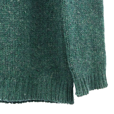 アバントア avanttoi セーター ニット ハイネック ウール 長袖 48 緑  
