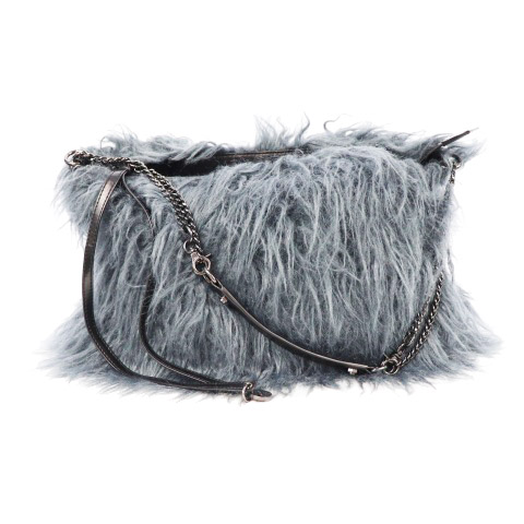 ディーゼル DIESEL バッグ ショルダー チェーン フェイクファー  