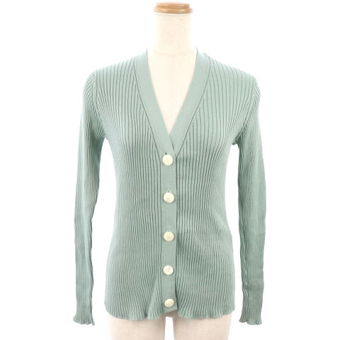 未使用品 イエナ スローブ IENA SLOBE 19SS スカート リネン フレア ギャザー マキシ丈 F パステルグリーン /AA ■OS レディース