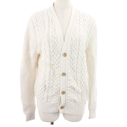 マルティニーク martinique カーディガン ニット ケーブル編み ボタン  