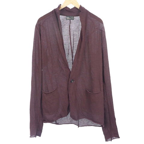 カラー Kolor カーディガン ニット ウール 長袖 3 茶色 ブラウン Mo メンズ 1 ベクトルパーク