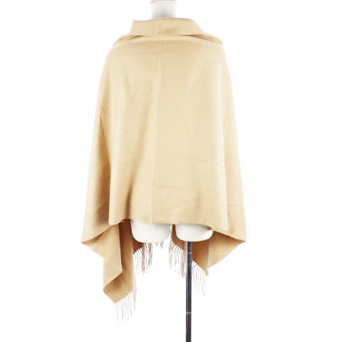 自由区 オンワード樫山 ストール ショール マント カシミヤ 大判