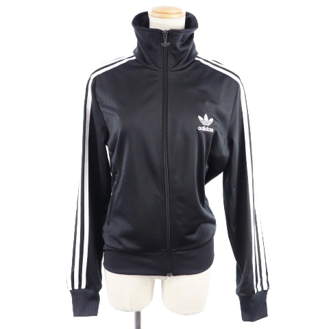 アディダスオリジナルス Adidas Originals ジャケット ジャンパー ジャージ Firebird Track トラックトップ ジップアップ ロゴ ライン L 黒 ブラック E Tm レディース 1 ベクトルパーク