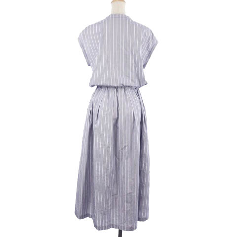美品　IENA イエナ スキッパーシャツワンピース フレンチスリーブ 38 美品 IENA イエナ スキッパーシャツワンピース フレンチスリーブ