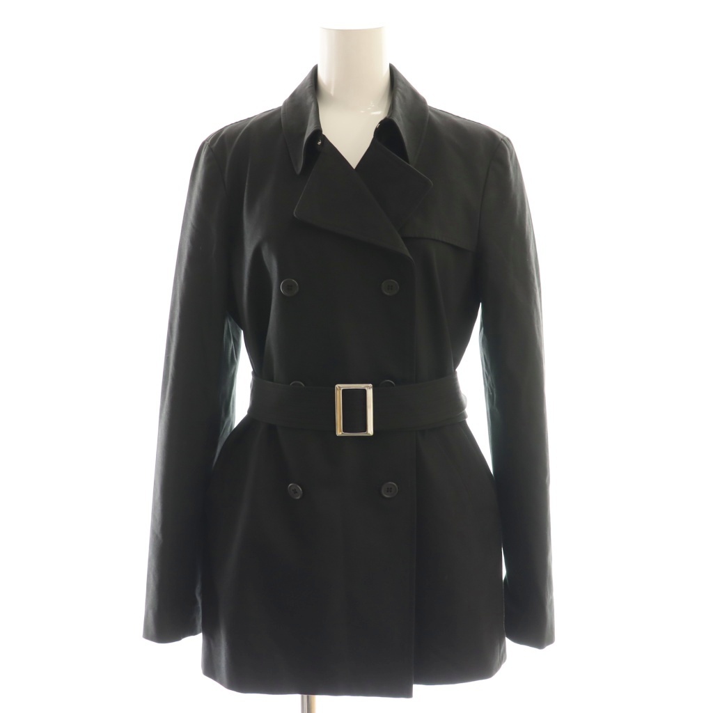 セオリー Theory トレンチコート スプリングコート 2 ブラック /ES