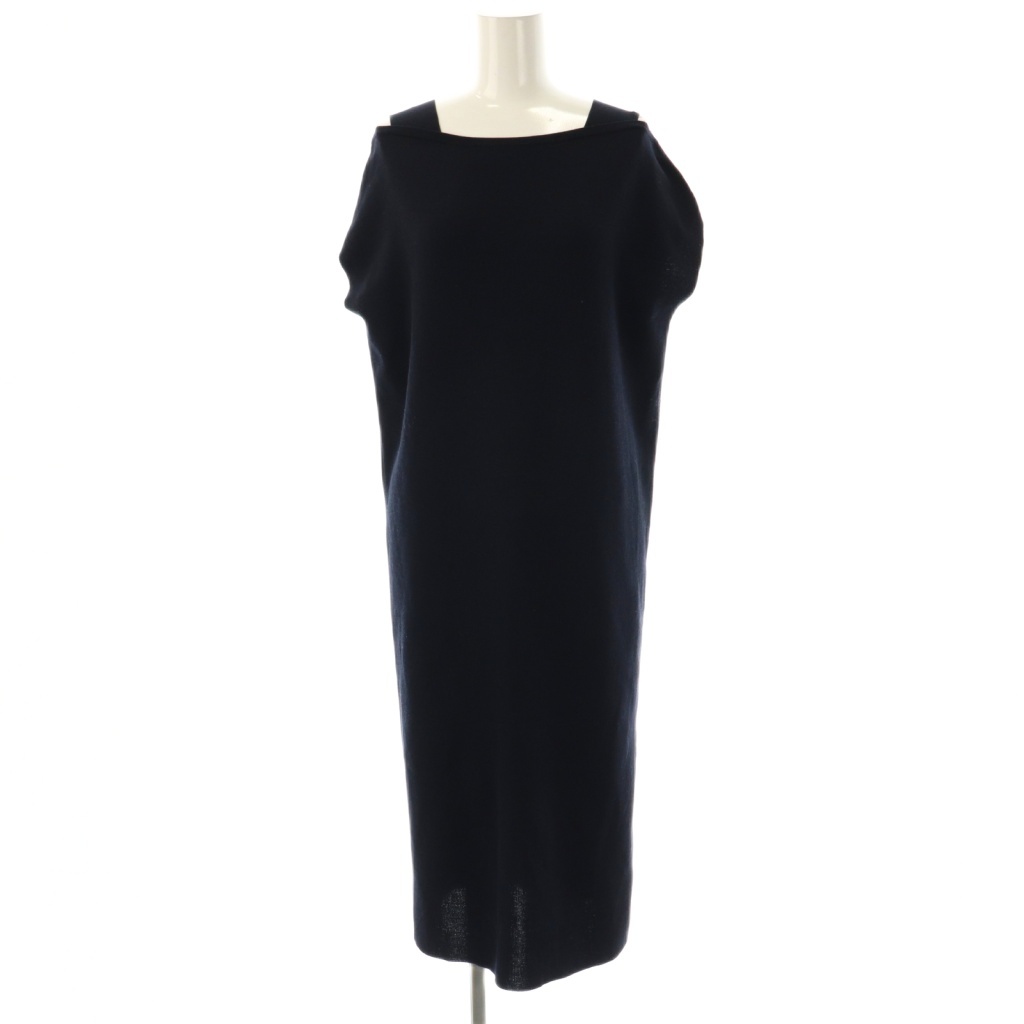 プラステ PLST ワンピース ミモレ ロング ノースリーブ S 紺 ネイビー /AT ■OS ■GY48 レディース