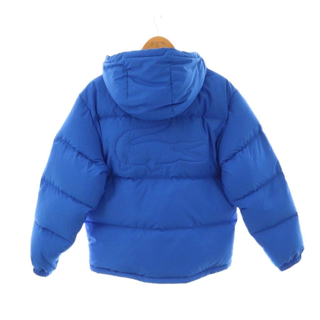 ラコステ LACOSTE バックステッチショートダウンジャケット ロゴ