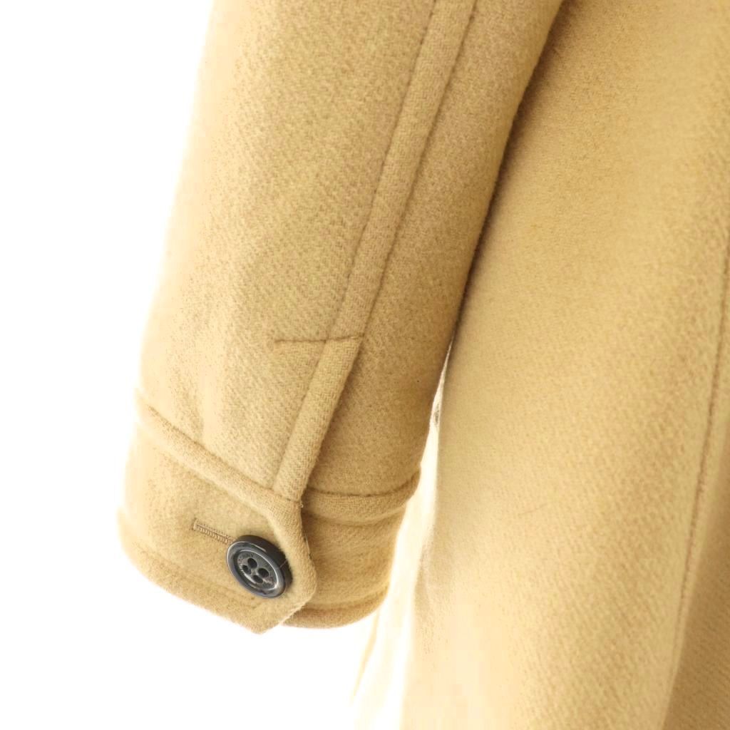 バーバリーブルーレーベル BURBERRY BLUE LABEL セミロングコート 裏地チェック 38 ベージュ /NR ■OS レディース