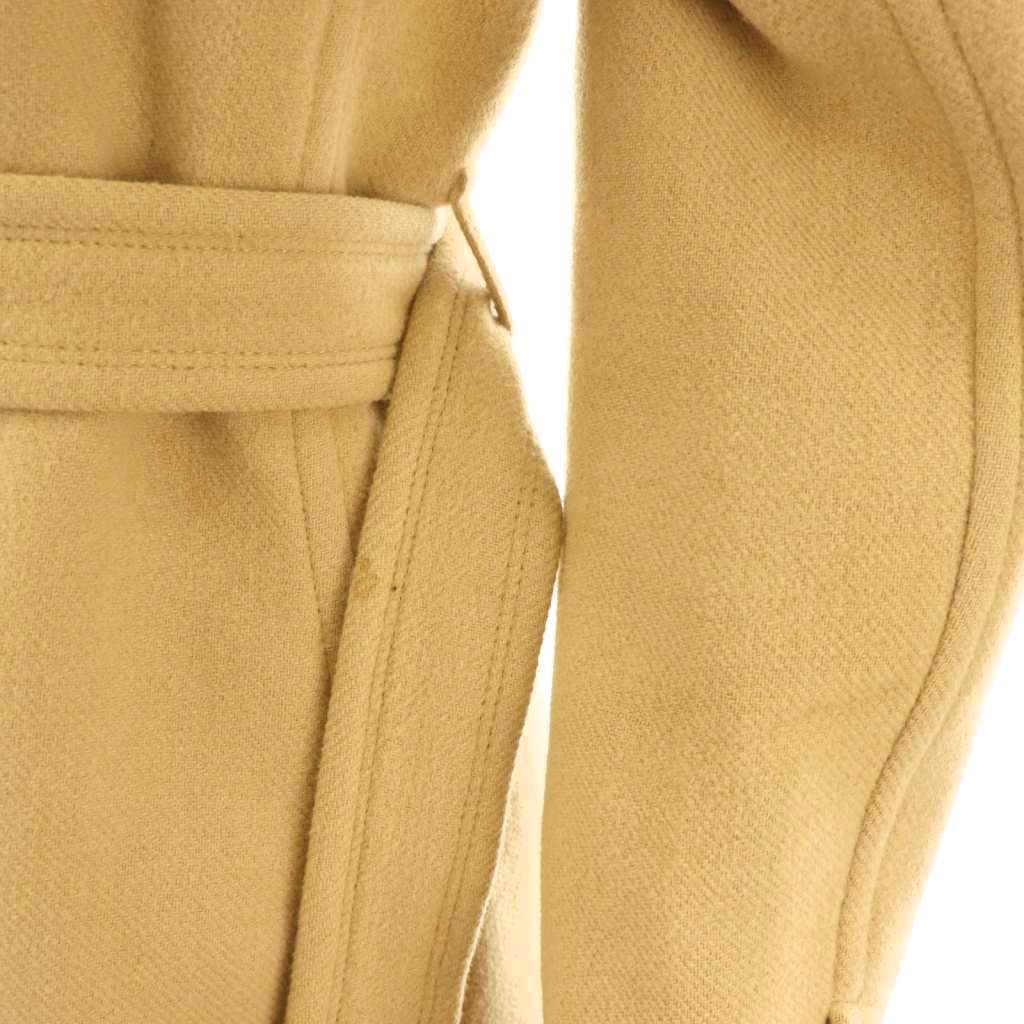 バーバリーブルーレーベル BURBERRY BLUE LABEL セミロングコート 裏地チェック 38 ベージュ /NR ■OS レディース