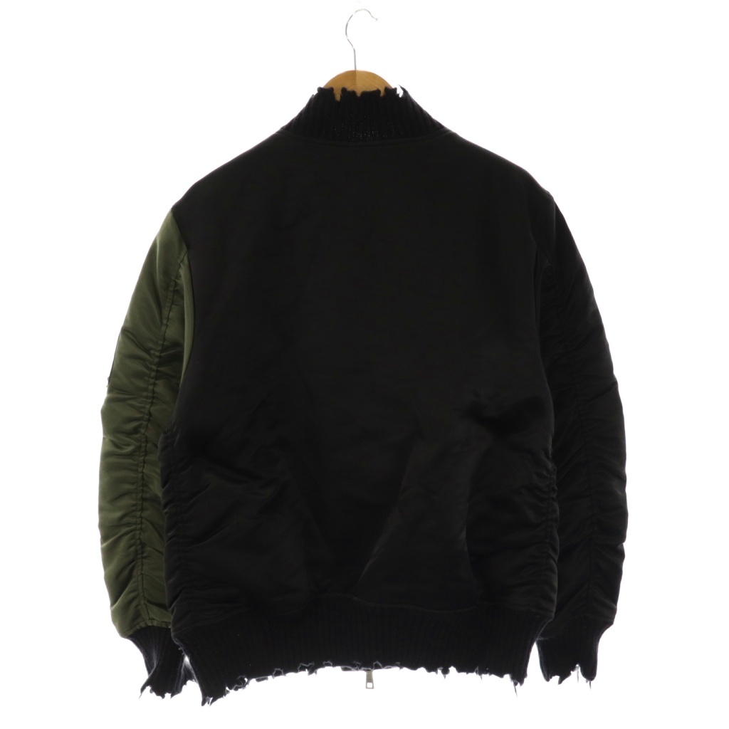 ジョルジオブラット GIORGIO BRATO ジャケット MA-1 ブルゾン 切替 XL