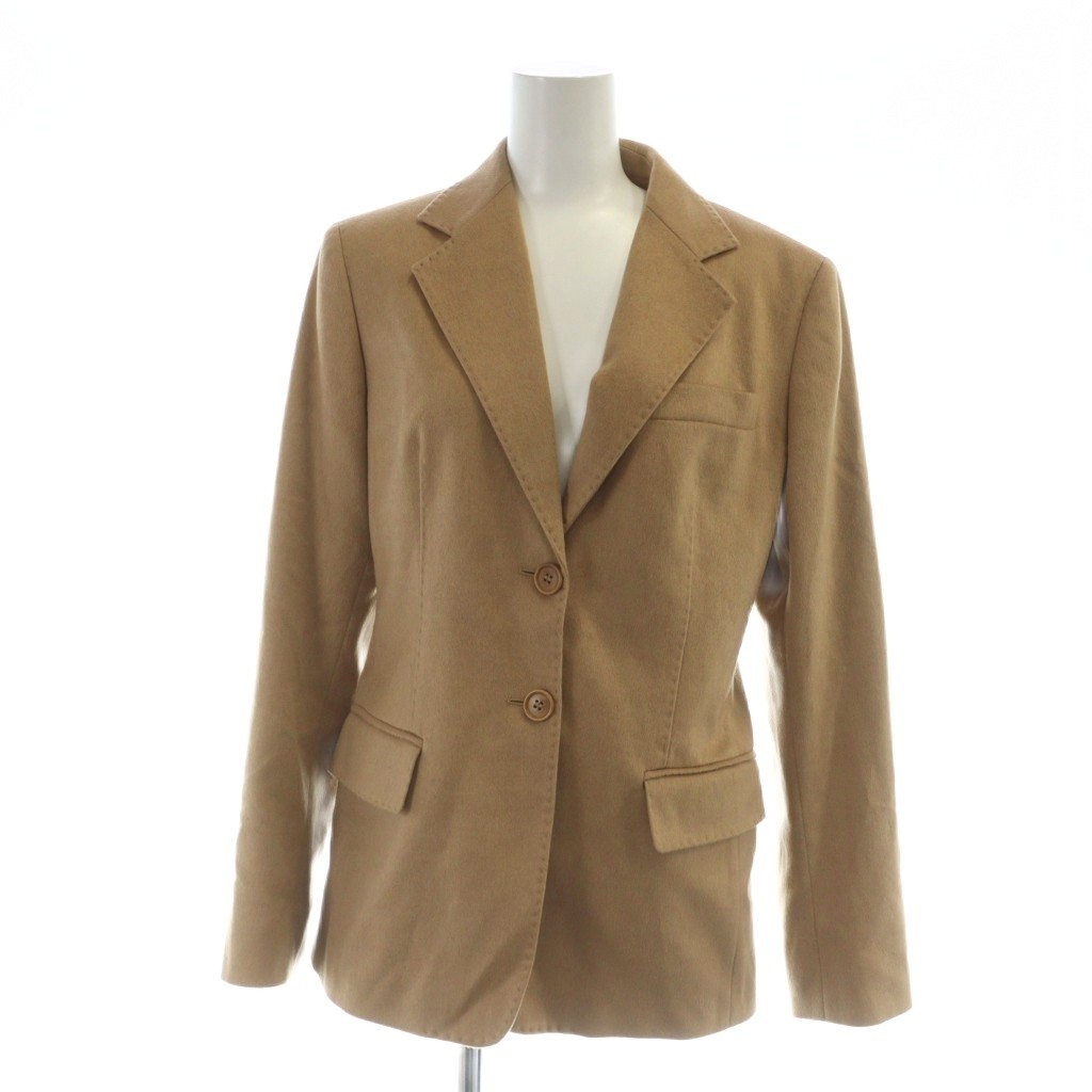 マックスマーラ MAX MARA 白タグ テーラードジャケット 総裏地 長袖 