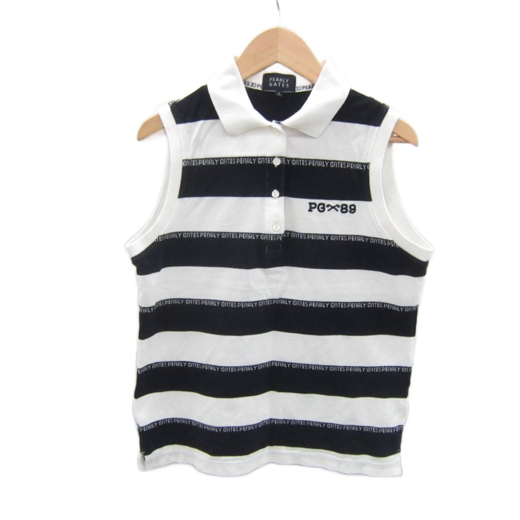 ☆パーリーゲイツ☆ポロシャツノースリーブ PEARLY GATES新品】日本製