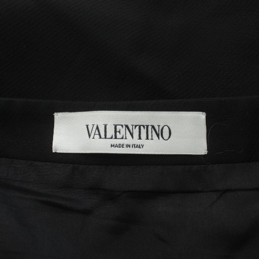 ヴァレンティノ ヴァレンチノ VALENTINO プリーツスカート ミニ ウール