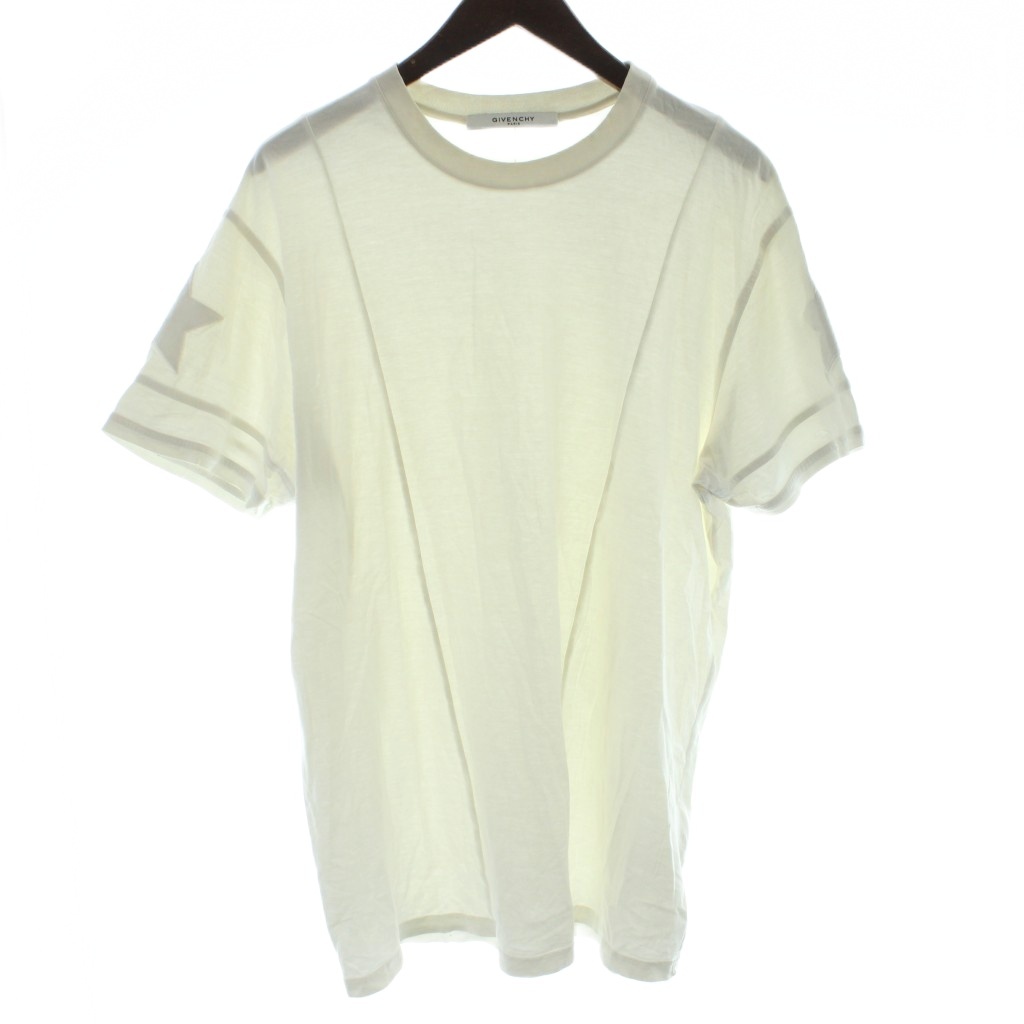 ジバンシー GIVENCHY ホワイト スター Tシャツ XS