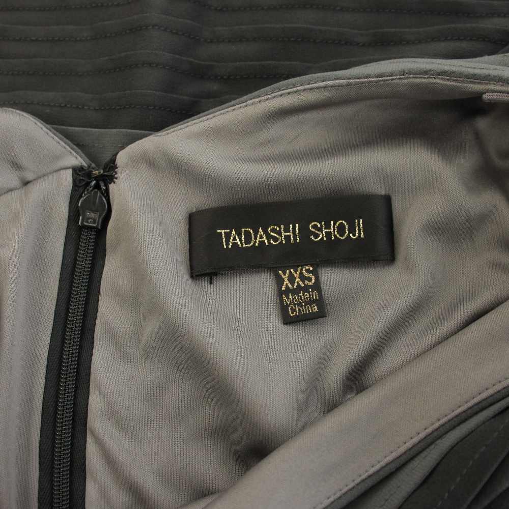 タダシショージ TADASHI SHOJI ワンピース ひざ丈 ノースリーブ 変形
