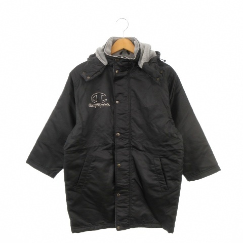 チャンピオン CHAMPION ベンチコート スポーツウエア 子ども服 130 黒 