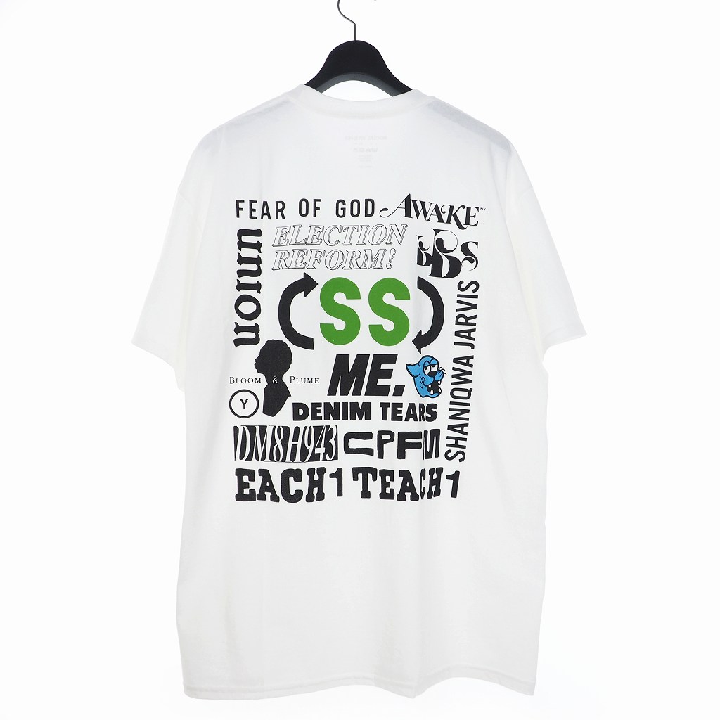 オリジナル Yams Market Flea Plant Cactus マーケット フリー プラント カクタス Socialstudies ソーシャルスタディーズ 未使用品 Day メンズ 白 ホワイト Xl カットソー 半袖 Tシャツ プリント Cpfm Tシャツ Activitycentersm Com