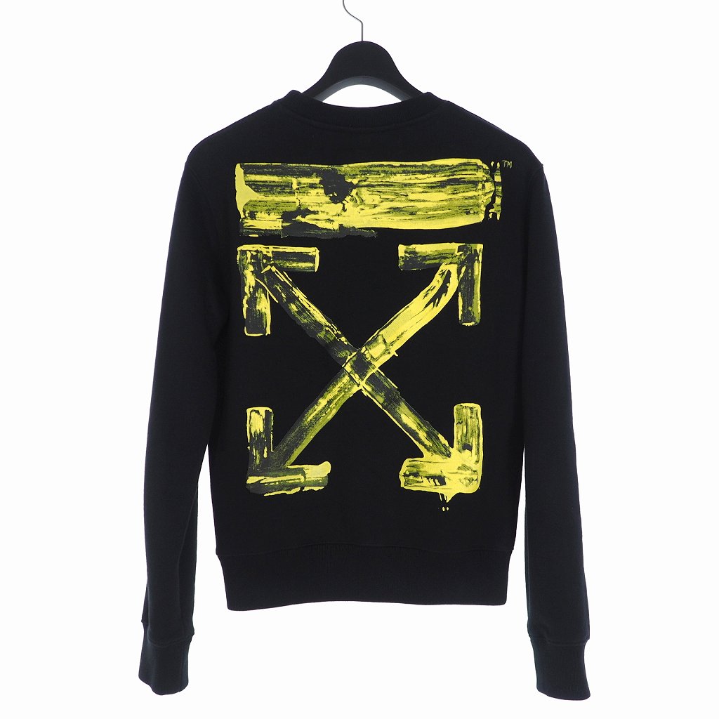 オフホワイト OFF WHITE 19AW Acrylic Arrows Sweatshirt アクリルアロー プリント スウェット トレーナー XXS ブラック 黒 OMBA025F19E30010 メンズ オフホワイト OFF WHITE 19AW Acrylic Arrows Sweatshirt アクリルアロー プリント スウェット トレーナー XXS ブラック 黒 OMBA025F19E30010 メンズ