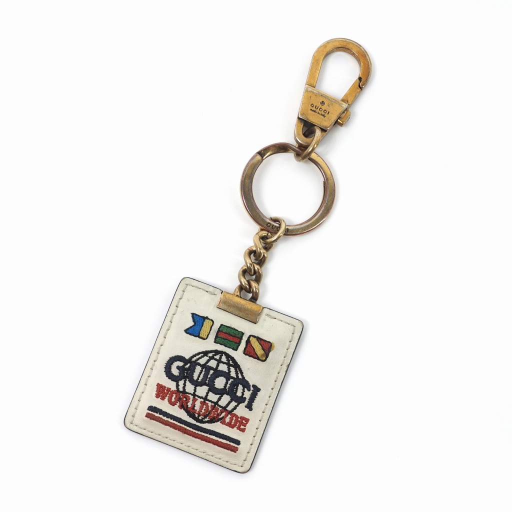 グッチ Gucci Worldwide レザー エンブロイダリー キーホルダー キーリング メンズ 2 ベクトルパーク グッチ Gucci Worldwide レザー エンブロイダリー キーホルダー キーリング メンズ 2 ベクトルパーク