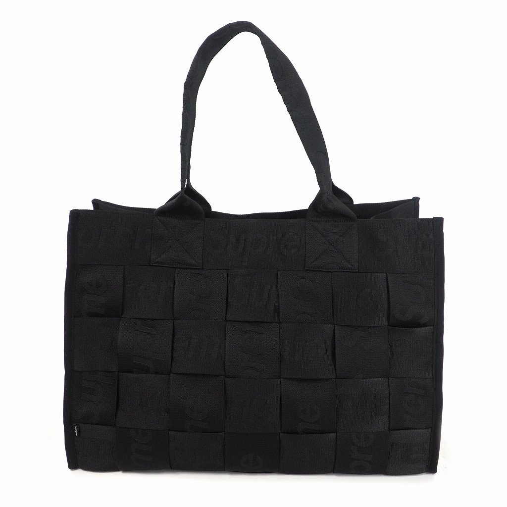 未使用品 シュプリーム SUPREME 23SS Woven Large Tote Bag ウーブン 