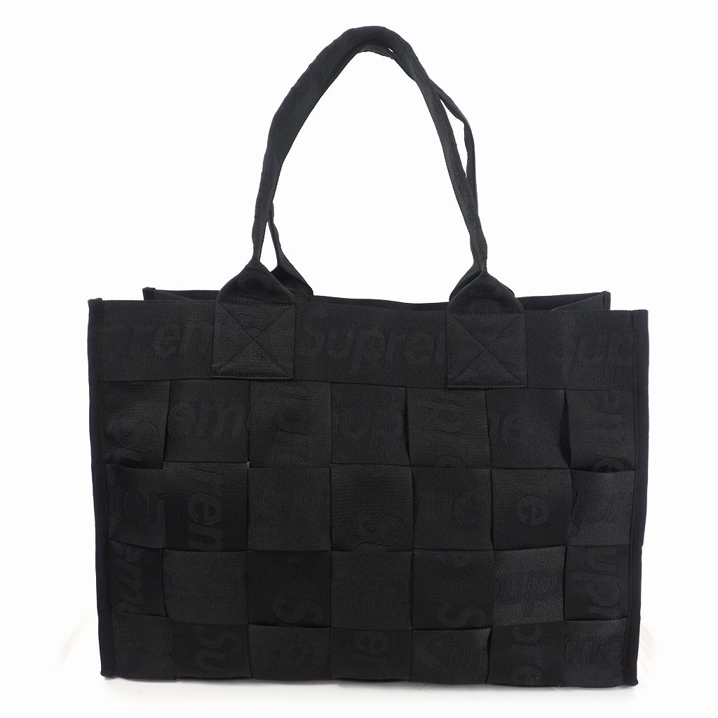 未使用品 シュプリーム SUPREME 23SS Woven Large Tote Bag ウーブン  