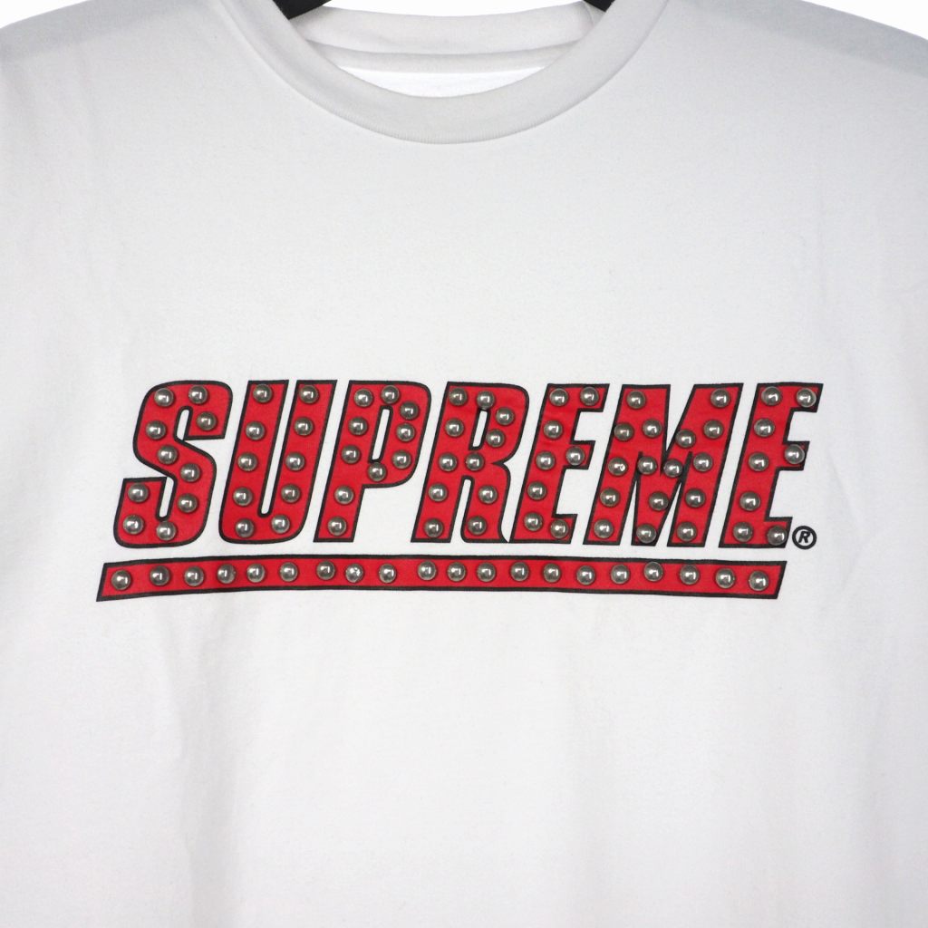 シュプリーム SUPREME 20SS studded l/s top スタッズ ロゴ ロング 