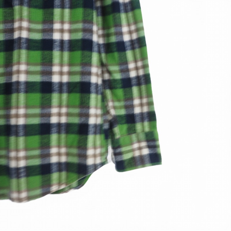 ロックスター ROC STAR チェックシャツ ネルシャツ 長袖 M