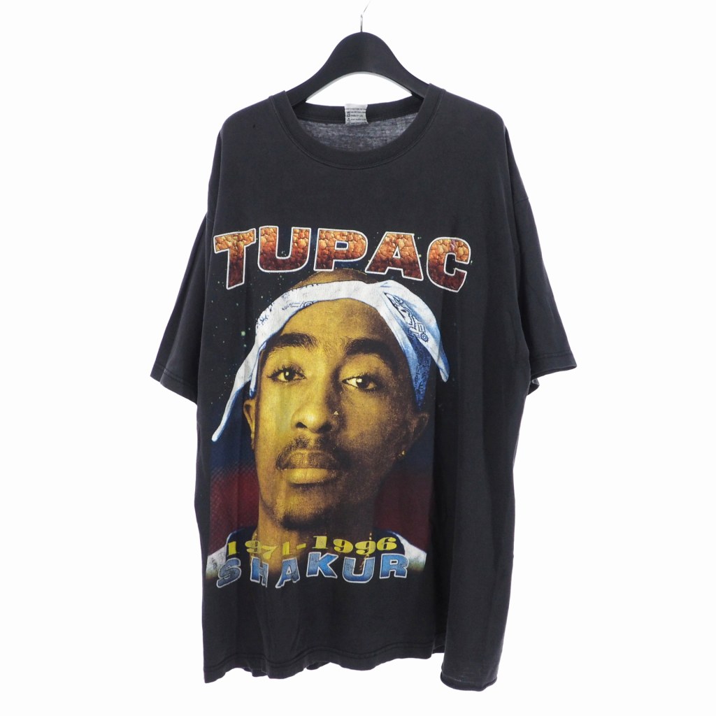 超希少 90s 2pac tupac ヴィンテージTシャツ XL vintage 