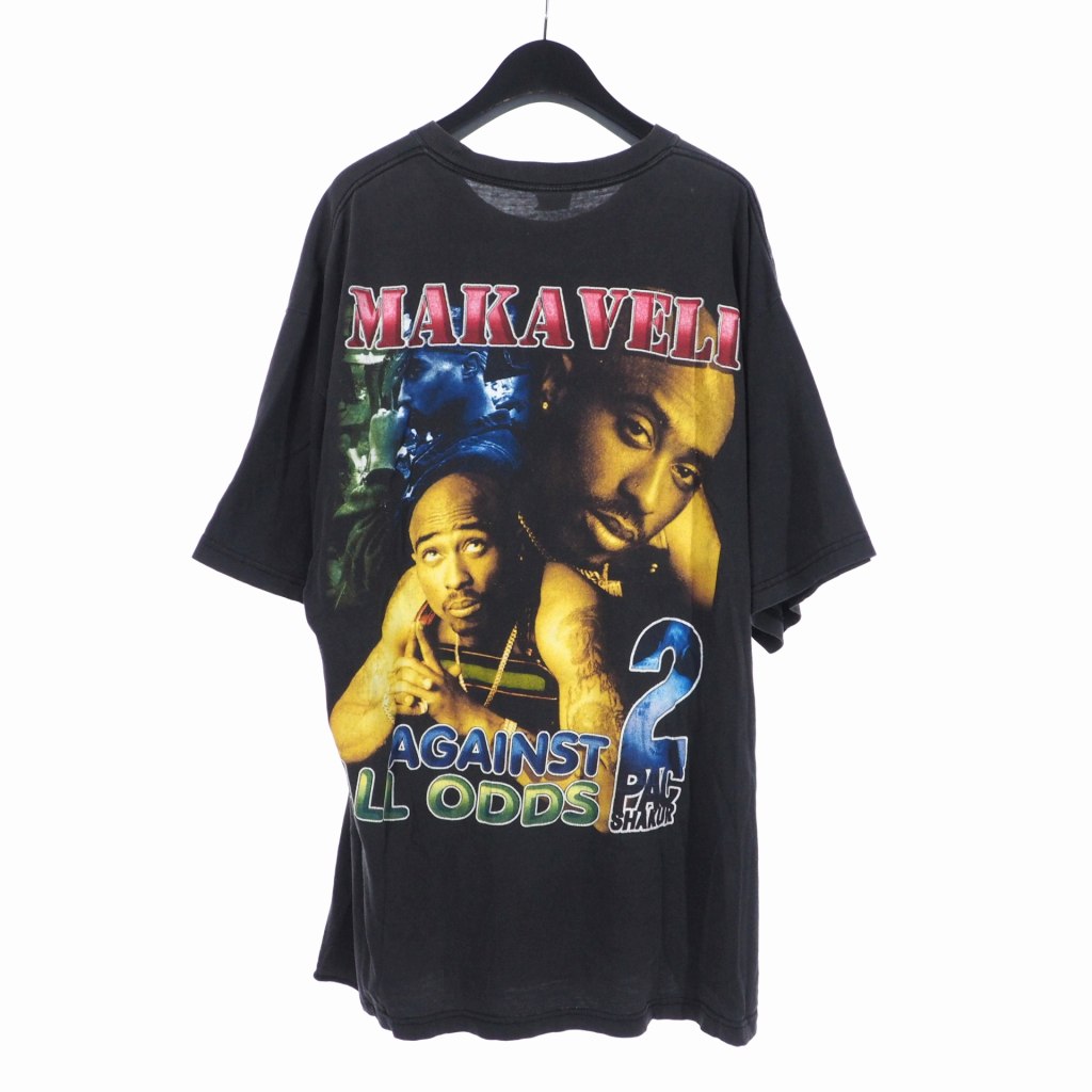 ヴィンテージ VINTAGE TUPAC 2PAC Rap Tee PEFECTGAMEボディ 