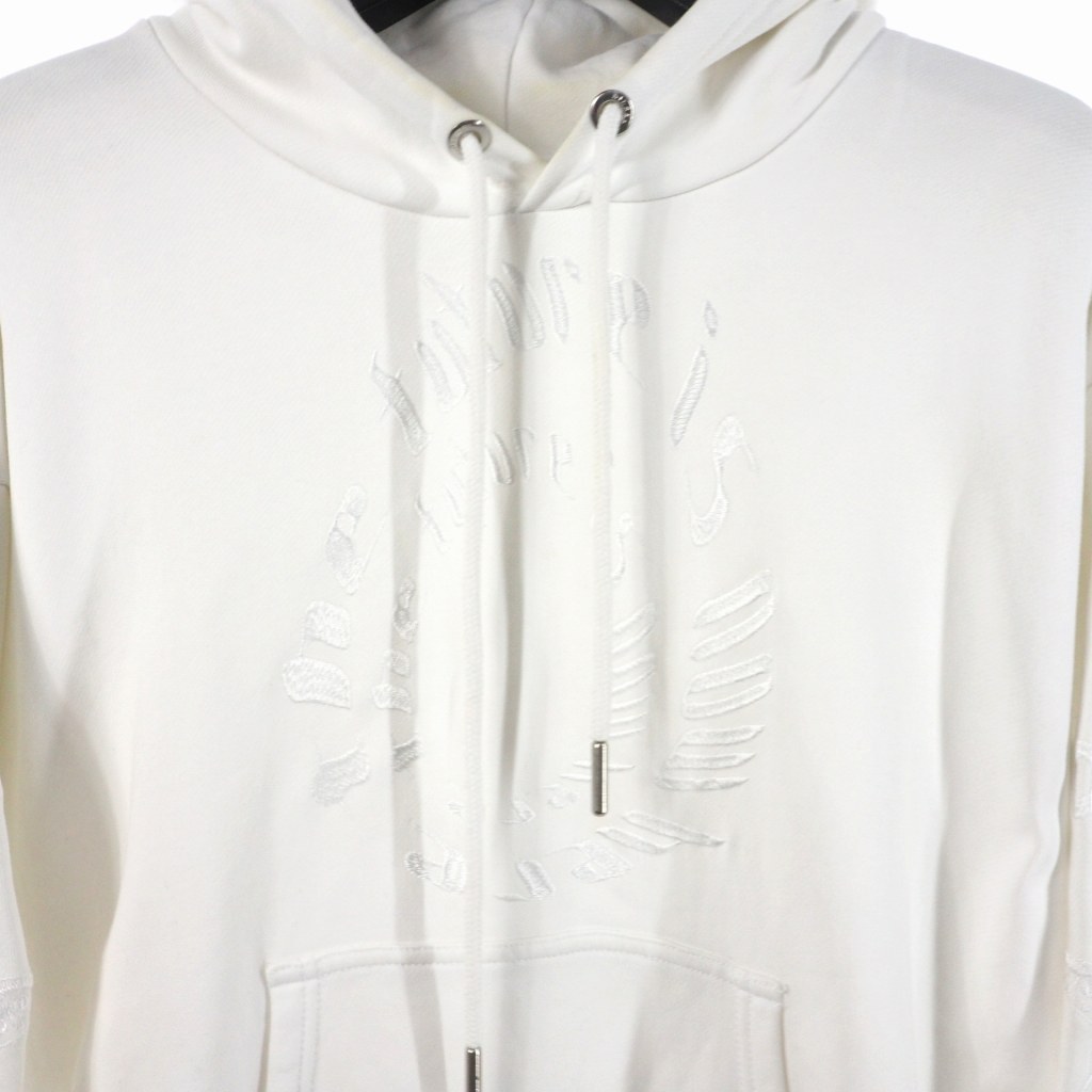 ディーゼル DIESEL パーカー プルオーバー スウェット XS 白 ホワイト