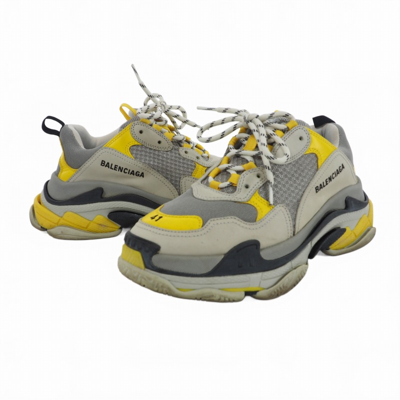 バレンシアガ 労せ TRIPLE S TRAINERS トリプルエスレースアップ  