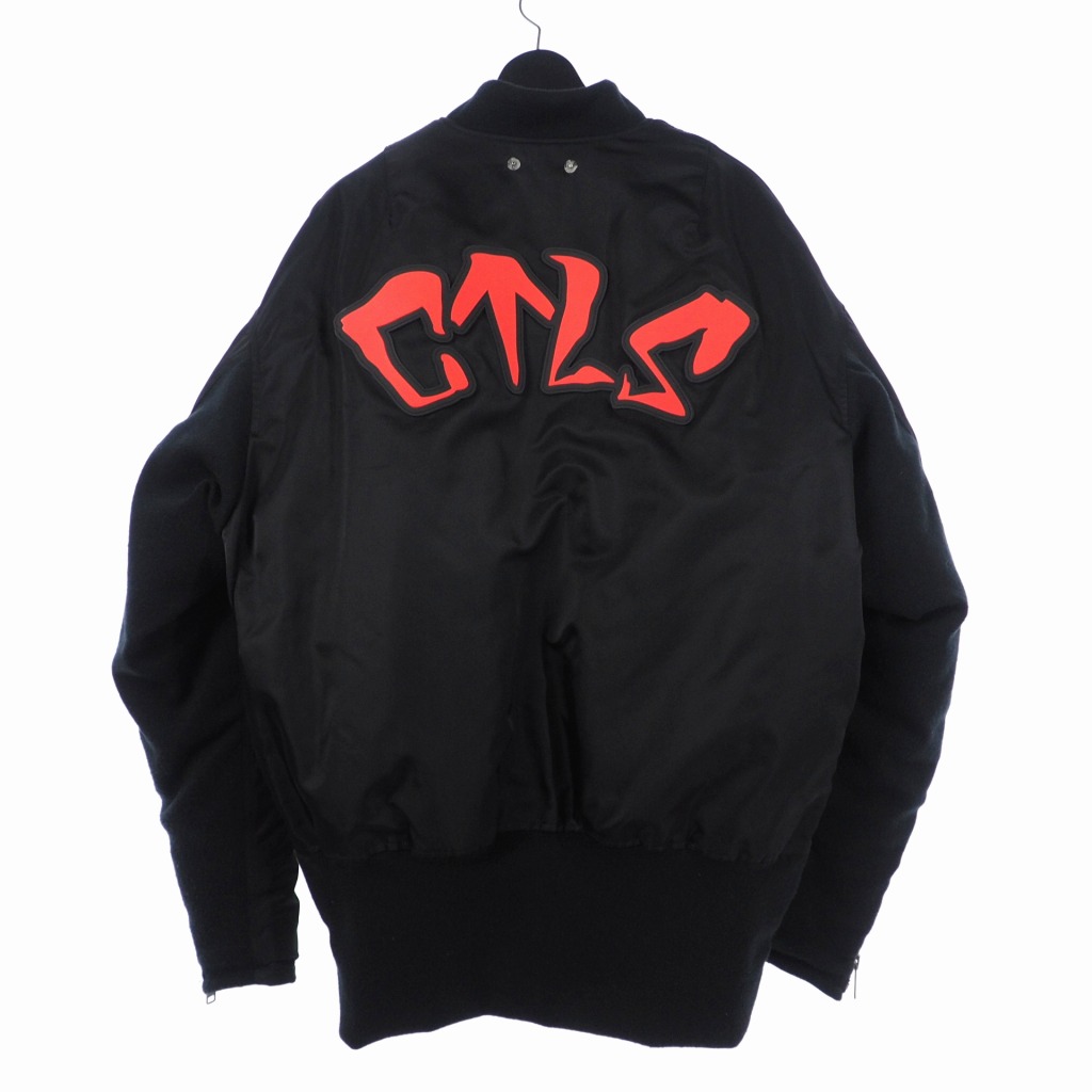 カタリスト CVTVLIST CTLS Rubber Logo Riders MA-1 ロゴ フライト 