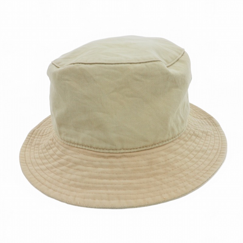 Stussy バケットハット S/M ベージュ