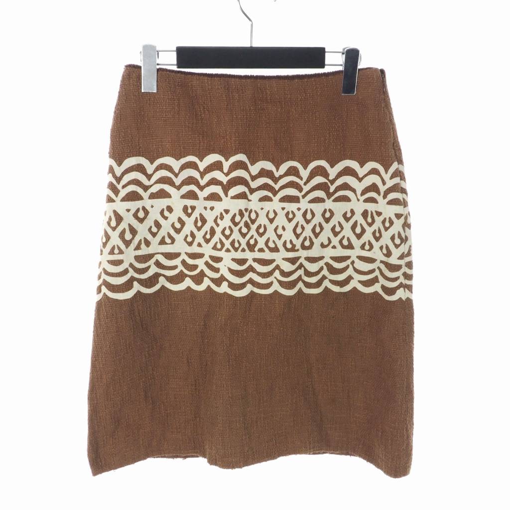 ミナペルホネン　膝丈スカート ミナペルホネン 膝丈スカート