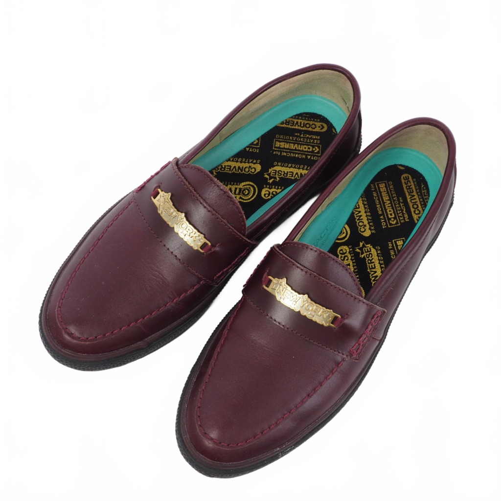 コンバース CONVERSE トウヤ ホリウチ Toya Horiuchi CS Loafer SK Red 