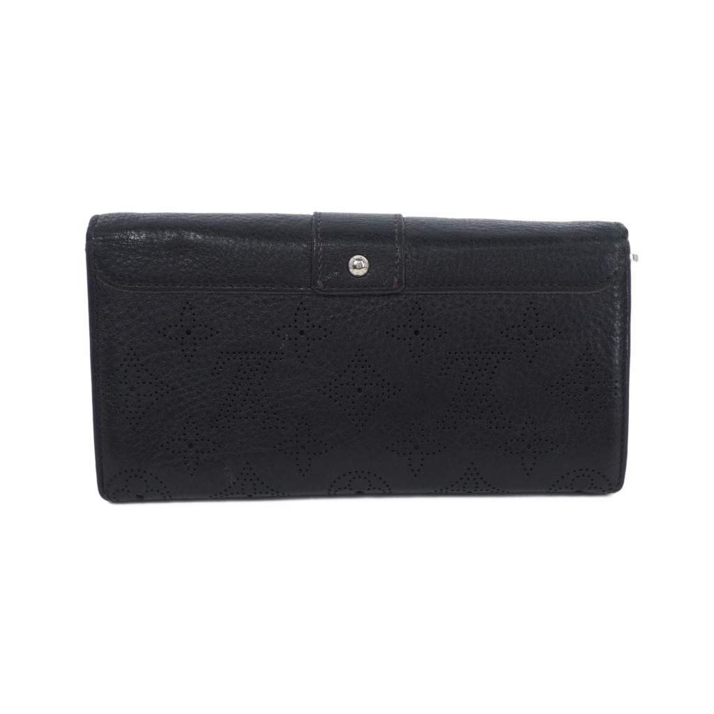 ルイヴィトン マヒナ ポルトフォイユ 財布 ブラック（ルイヴィトン  