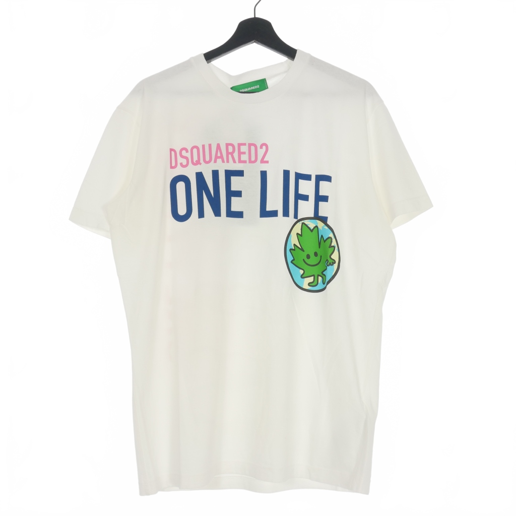 ディースクエアード 22SS ONE LIFE ONE PLANET Tシャツ