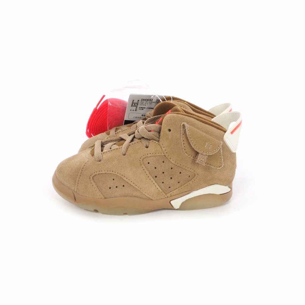 未使用品 ナイキ NIKE Travis Scott TD Air Jordan 6 British Khaki  