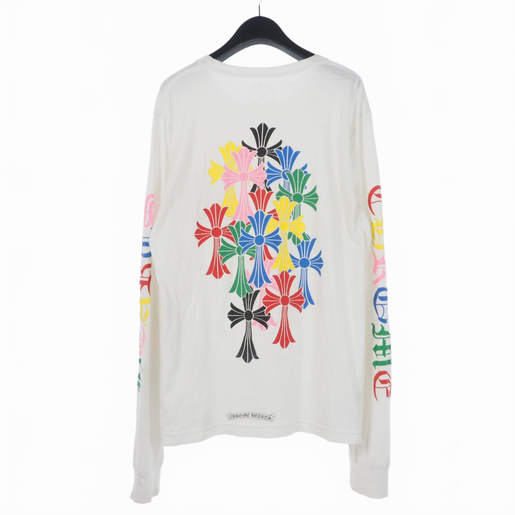 クロムハーツ CHROME HEARTS 21SS MLTCOL CEM CRS LS TEE マルチカラー 