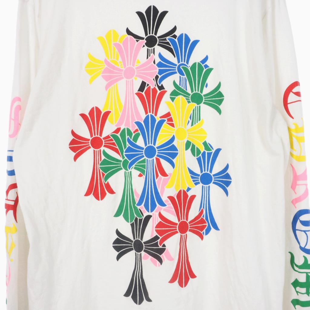 クロムハーツ CHROME HEARTS 21SS MLTCOL CEM CRS LS TEE マルチカラー 