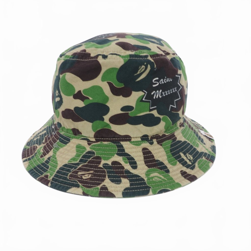 24SS セントマイケル ベイシングエイプ バケットハットBAPE ROYAL FLASH｜SAINT MICHAEL×A BATHING APE/セントマイケル×ア