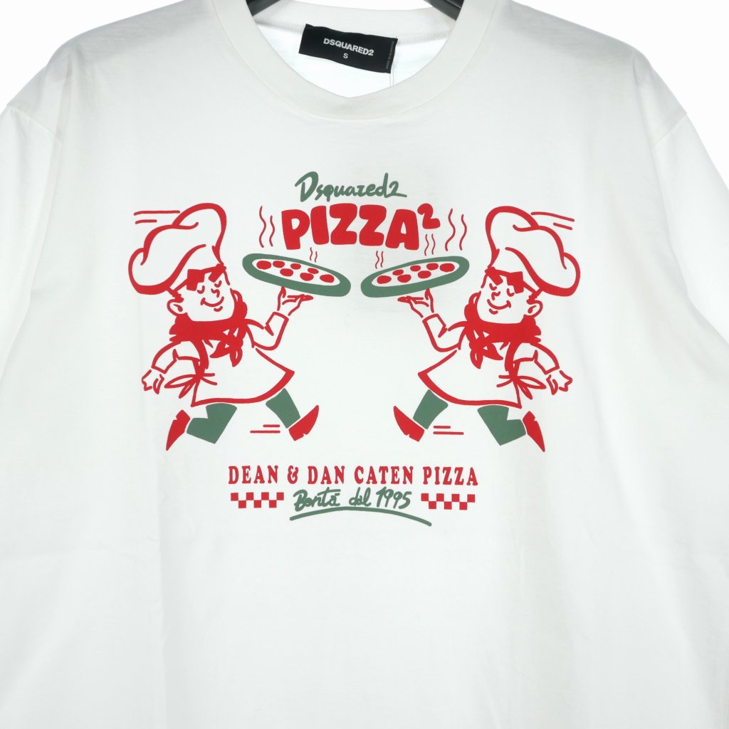 ディースクエアード DSQUARED2 Pizza Twins ピザ ツインズ T ディースクエアード DSQUARED2 Pizza Twins ピザ ツインズ T