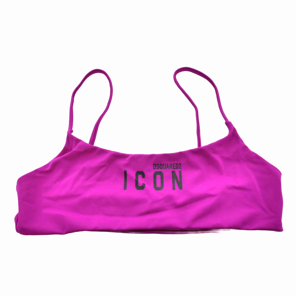 未使用品 ディースクエアード DSQUARED2 22SS ICON ビキニトップス 