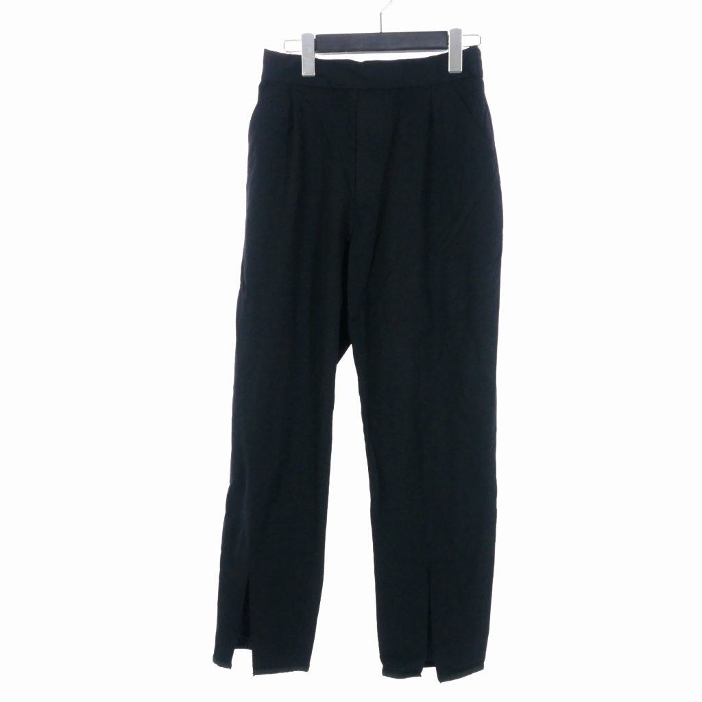 【美品】SOUMO 黒スラックス soumo 黒スラックス