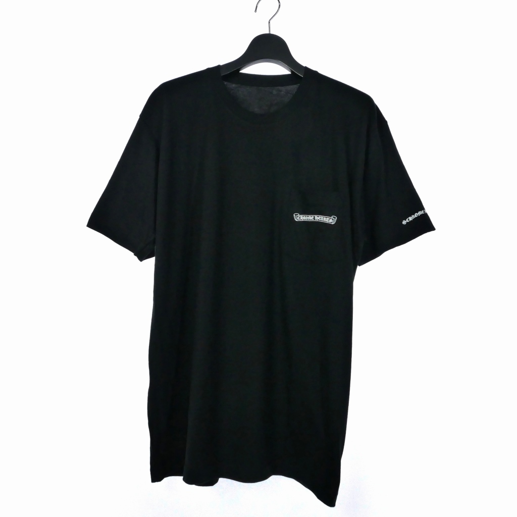 クロムハーツ CHROME HEARTS T-SHRT-M-SS PKT CREW クルーネック 胸 