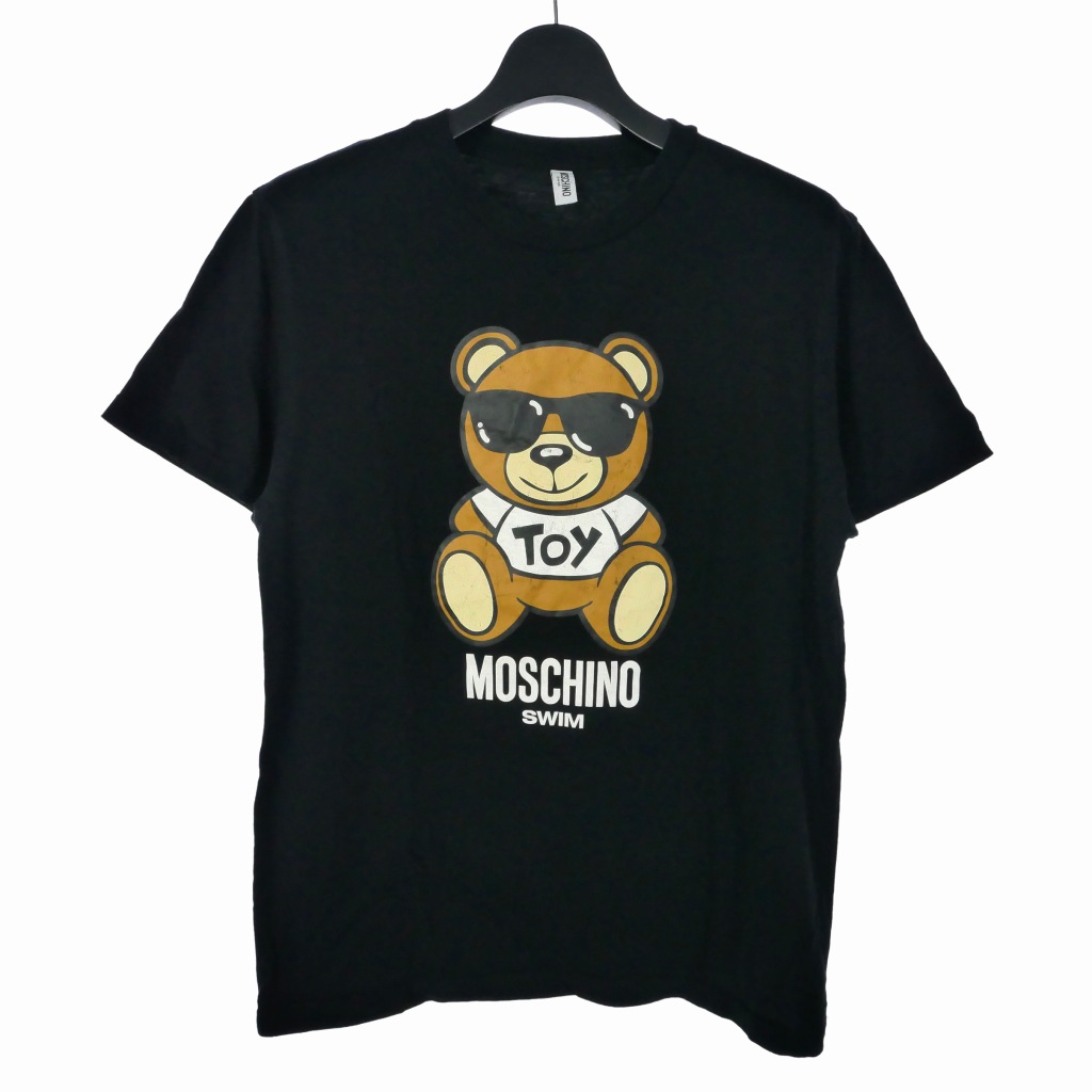 モスキーノ MOSCHINO Tシャツ カットソー 半袖 テディベア くま 