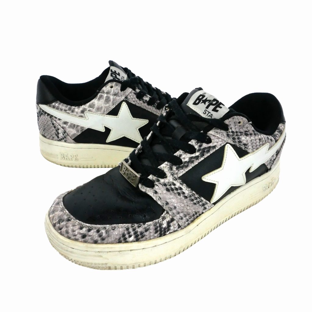 アベイシングエイプ A BATHING APE BAPE STA SNAKE ベイプスタ 