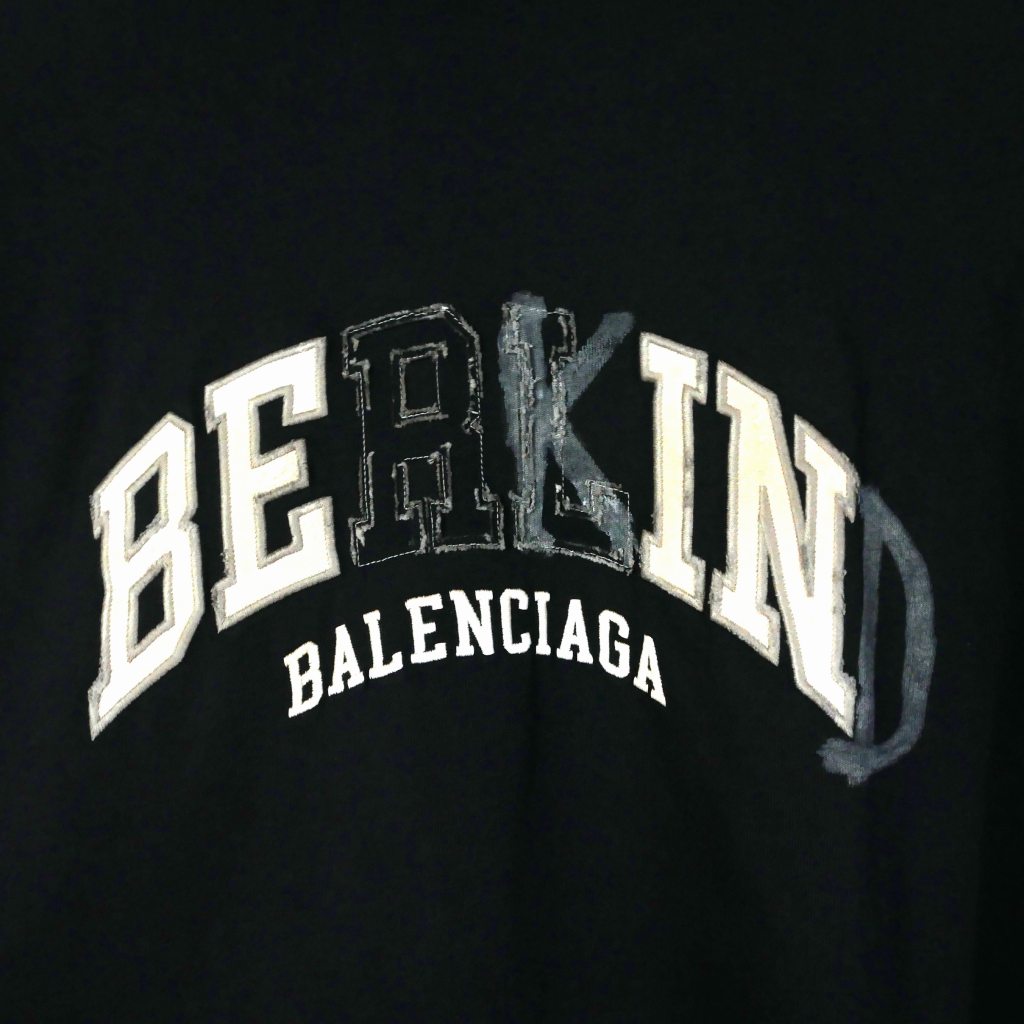 バレンシアガ BALENCIAGA 23SS BE KIND BERLIN OVERSIZED T-SHIRT ビー 