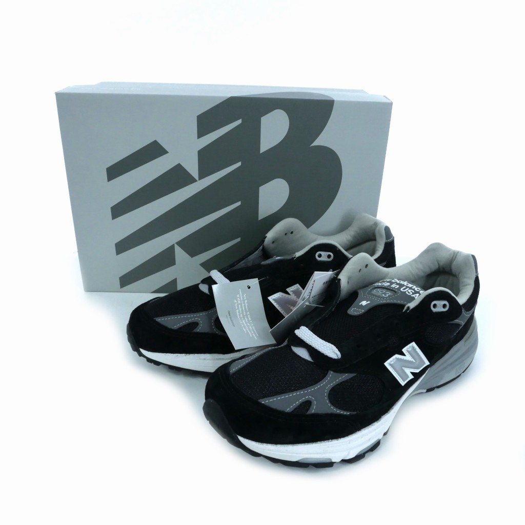 ニューバランス 993 ブラック USA US9 未使用品】2025年1月発売 New