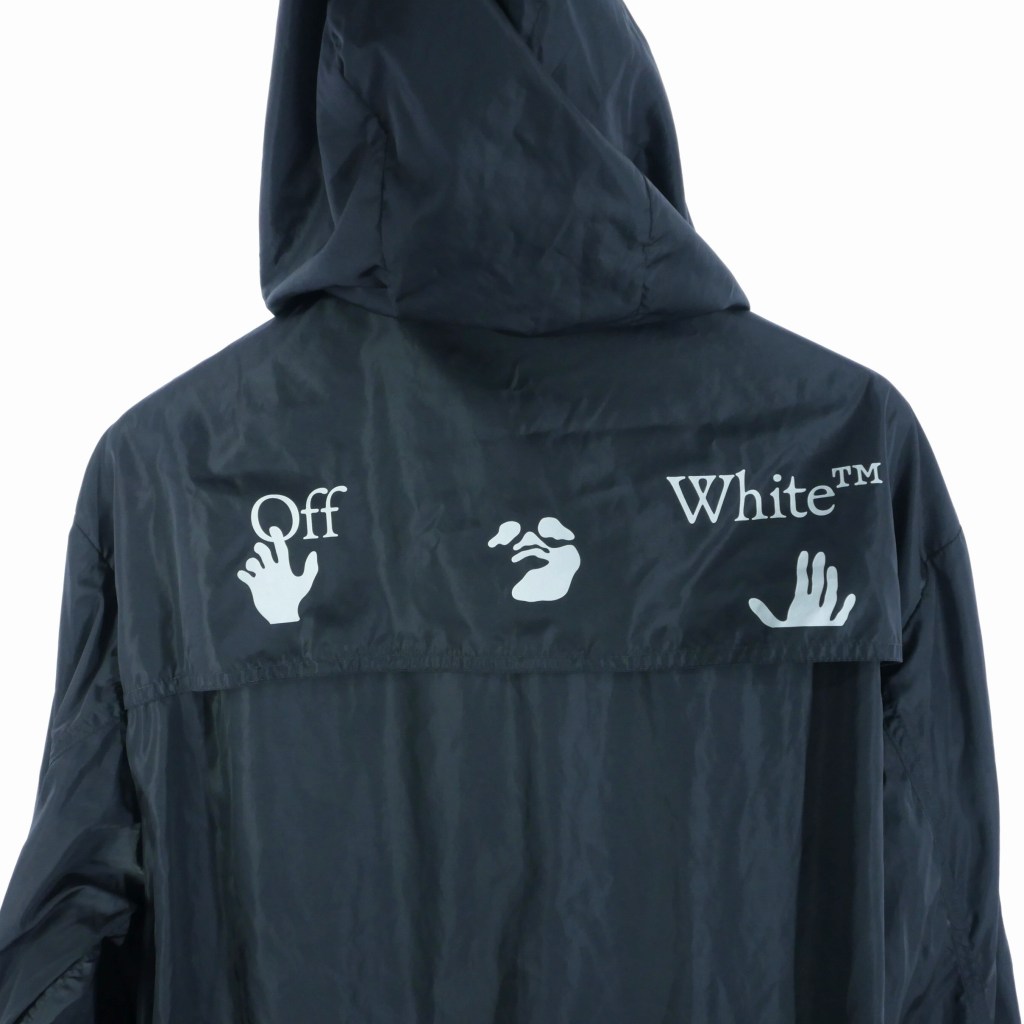 正規 OFF-WHITE オフホワイト ナイロンコート